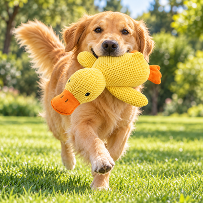 Little Yellow Duck Plush Pet Toy