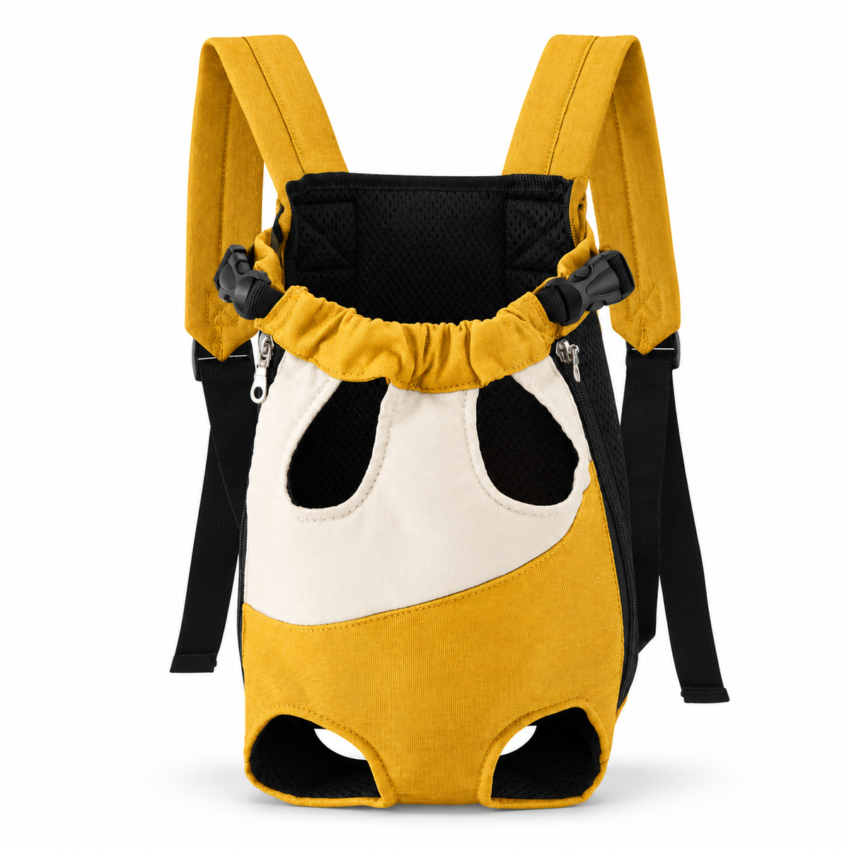 Front-facing pet carrier backpack for outings